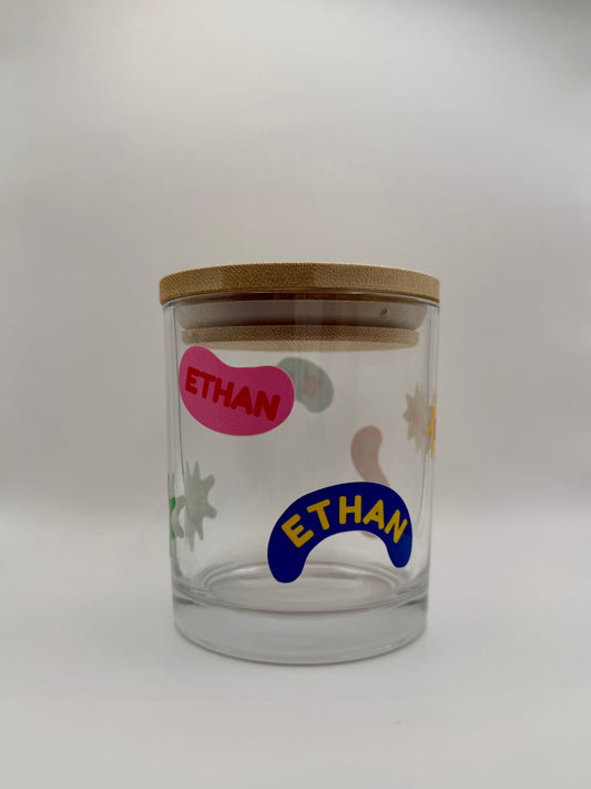 Retro Name Labels